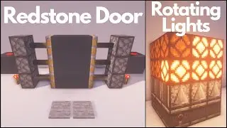 Minecraft: 3 Simple Redstone Builds