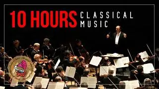 10 Hours Classical Music ★ Mozart ★ Beethoven ★ Bach ★ Vivaldi ★ Tchaikovsky ★ Brahms ★ Dvorak
