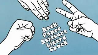 Rock Paper Scissors Lizard Spock Python Game Trailer