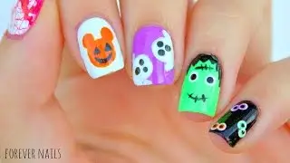 Halloween Nails | 5 Easy Halloween Nail Designs!