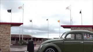 OLD VW at Four Corners Monument - vw road trip