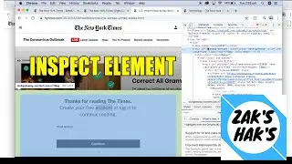 How To Get FREE News Articles - Inspect Element