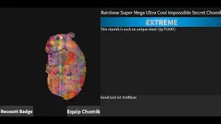 How to get Rainbow Super Secret Chomik (Find the Chomiks:Spawn Edition)