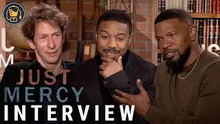 Michael B. Jordan, Jamie Foxx & Just Mercy Cast On The Importance Of Communal Experience