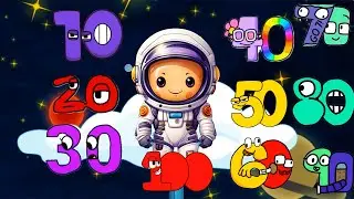 Детская песня про счёт десятками. Обучающий клип учимся считать десятками. Сборник песенки для детей