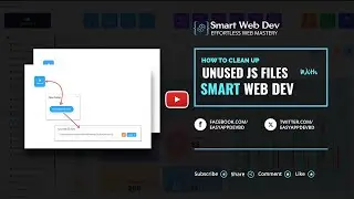04. How to cleanup unused JS files