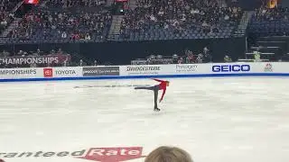 Dinh Tran US Figure Skating Championships Men's SP 2022 Nashville
