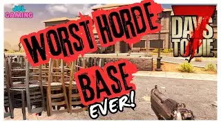 The Worst Horde Base Idea Ever?! | 7 Days To Die 1.0