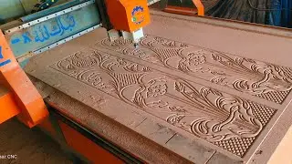 2.5d Jali desgin with CNC router machine