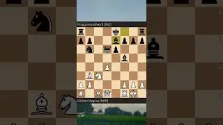 How Magnus Carlsen defeated Rameshbabu Praggnanandhaa. 