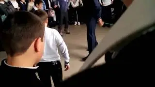 Физкульт разминка на перемене в школе (Мюрего)
