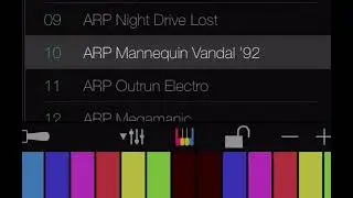 Ai generated arpeggios, you only need to decide how many keys you press