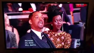 Will Smith Slap Chris Rock at 2022 Oscar Awards