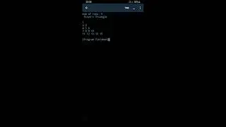 Floyd's Triangle 》python program to print Triangle of numbers