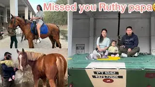 Ruthy pa Dam lai ja Horse le Tank chunga toudinga kei ni nucha ei pui Hon❤️