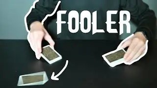 Fooling table card trick // magic tutorial