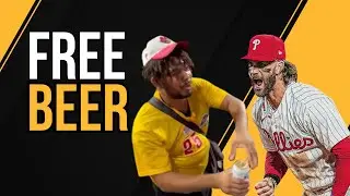 Phillies Fans Get Free Beer!