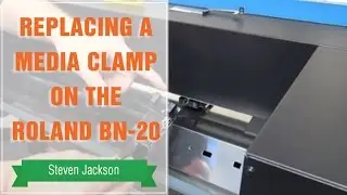 Replacing a Media Clamp on the Roland BN-20