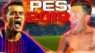 PLAYING PES 2019 | Pro Evolution Soccer 19 FOR THE FIRST TIME