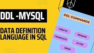 SQL DDL (Data Definition Language) Commands in MYSQL #DDL #sql #mysql #touchstarinstitute