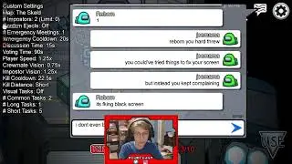 ABSOLUTE CHAOS IN AMONG US RANKED TOURNAMENT | AMONG US LIVE
