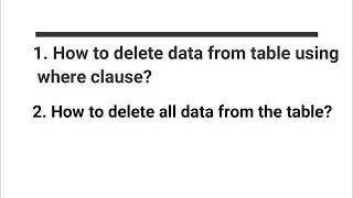 Delete data from table SQL | SQL Learning Series | SQL For Beginners | SQL Practical Series | SSMS