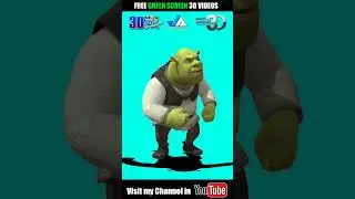 Shrek green screen 