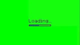 Loading green screen video