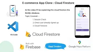 Flutter Tutorial: E-commerce App Clone | Firebase Cloud Firestore | Flutter Part 7