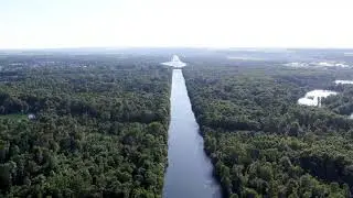 Epic drone shots from the second longest river europe