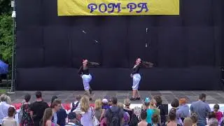 Aleksandra Kozłowska i Natalia Dobrzyń Flex POM-PA 2017