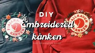 Fjallraven Kanken Embroidery ✨
