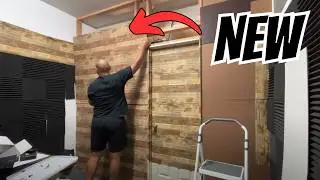 I Rebuilt My “FAKE WALL” To Avoid EVICTION in my Apartment Garage Studio.