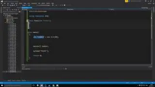 C++ Example 34 - Passing dynamic arrays into functions using pointer-reference