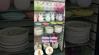 Easter Home Decor Video Is Up Now!! #shorts #easterdecor #hobbylobby