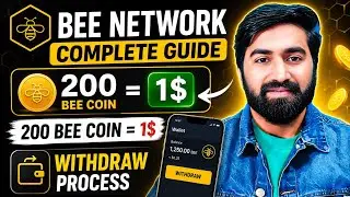 Bee Network Coin Price Update 🚨 200 BEE = $1? Withdrawal Process Explained 