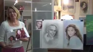 Рисуем портреты. Сухая кисть. Масло. Отзыв участницы МК