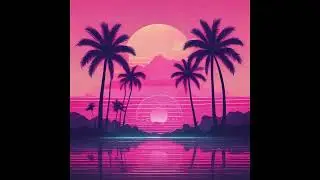 Tropical Sun – Digital Mirage | Vaporwave Chill Synthwave Mix 🌌✨