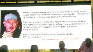 Veljko Jovanović: Uništavanje prirodnih resursa ničim ne možemo opravdati