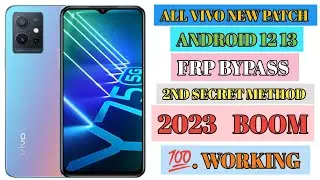 New Method All ViVO Devices Android 12 13 FRP BYPASS 2023 (without pc) 100% Working