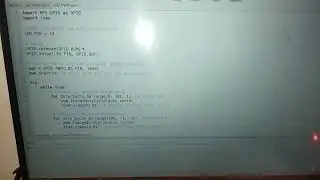 PWM LED Brightness Control on Raspberry Pi Using Python