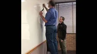 2SL Hanging White Board Wall