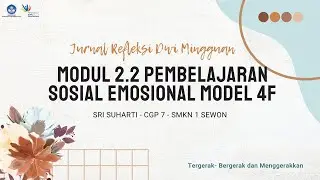 Jurnal Refleksi Dwi Mingguan Modul 2.2 Pembelajaran Sosial Emosional Model 4F