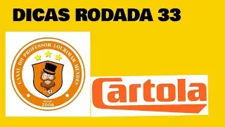 ESCALAÇÃO RODADA 33 #cartola2024