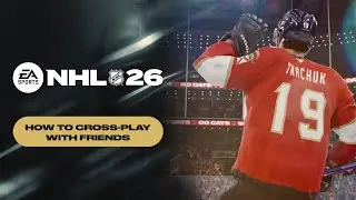 How to cross-play with friends in EA SPORTS™ NHL® 26