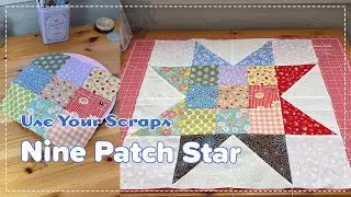 Turn Fabric Scraps into a Stunning Quilt Block | Beginner Friendly