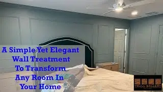 A Simple Yet Elegant Wall Treatment To Transform Any Room In Your House