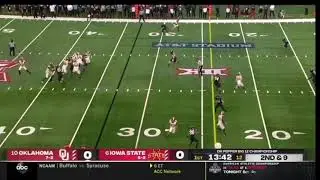 Spencer Rattler 2020 Big 12 Championship Game Highlights vs Iowa State | CFB