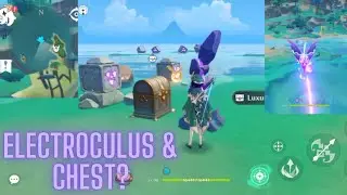 Nazuchi Beach Puzzle Hidden Chest & Electroculus - Genshin Impact Inazuma