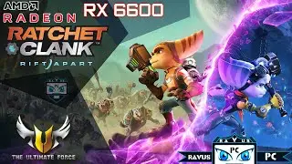 Ratchet & Clank Rift Apart | Radeon RX 6600 | Medium | FSR Q | 1080p